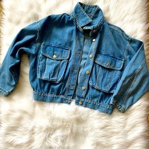 Cropped Jean Jacket